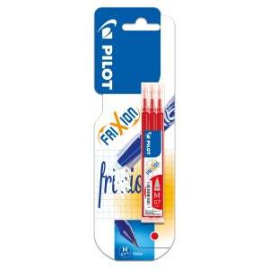 Ricariche frixion ball 0.7 mm rosso 20 blister da 3 pezzi