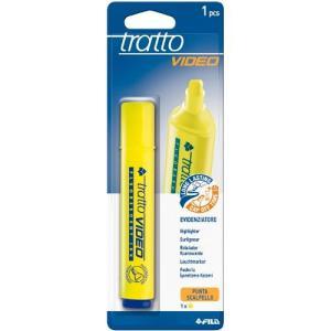 Video evidenziatore giallo 20 blister da 1 pz
