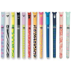 Penna sfera cancellabile fashion nero 12 pezzi