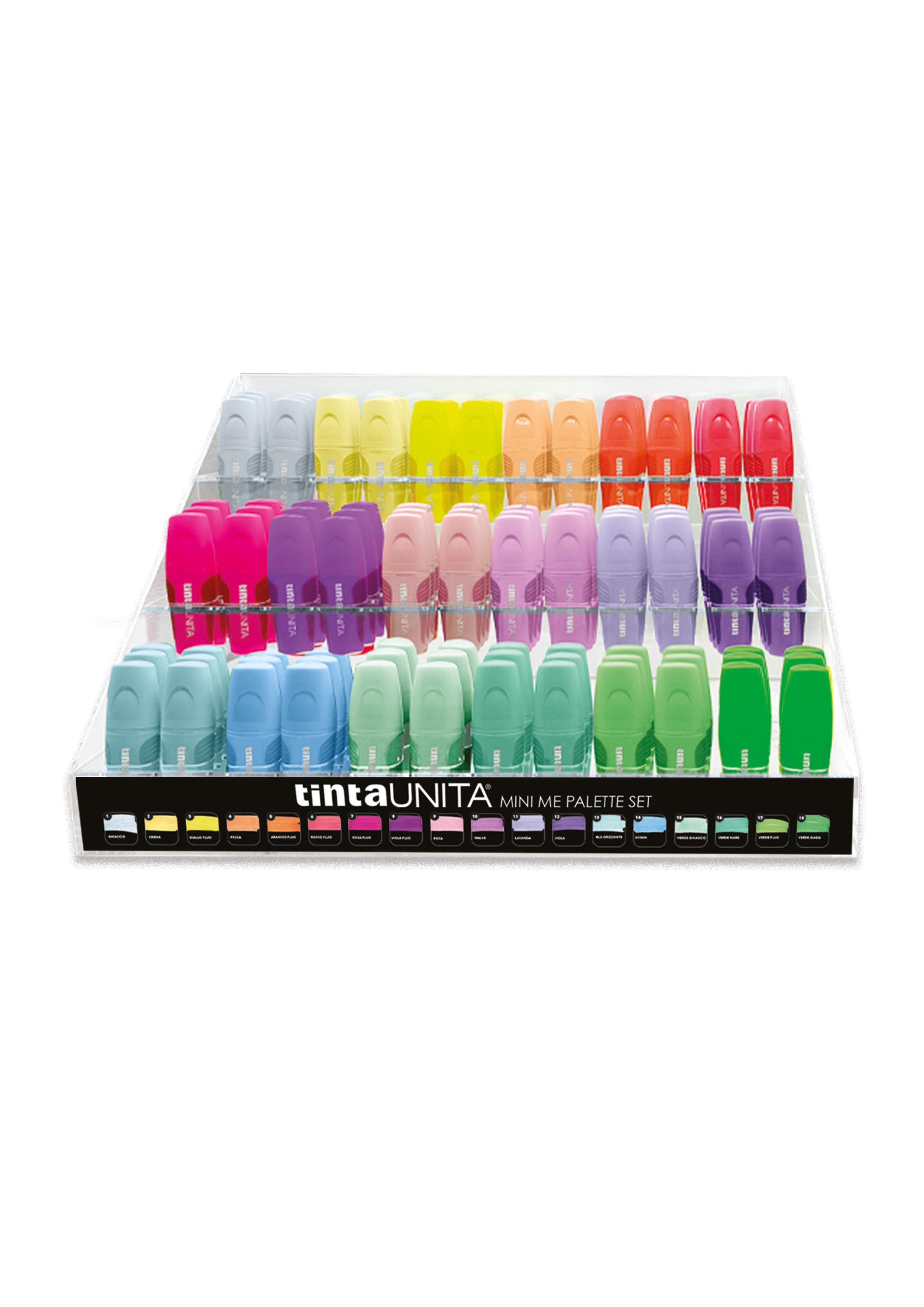 tinta unita tinta unita mini evidenziatore palette 216 pezzi - foto 1 tinta unita tinta unita mini evidenziatore palette 216 pezzi - foto 1
