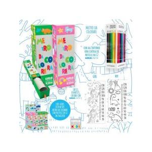 Metro da colorare kids+12 pastelli