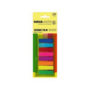 Index memo desk segnapagina 12x45 neon 200 strisce