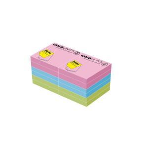 Memo desk fogli riposizionabili 75x75 100 fogli pastel12 pezzi