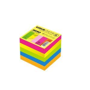Memo desk fogli riposizionabili cubo 75x75 400 fogli fluo