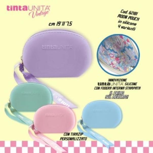 tinta unita tinta unita vintage pouch silicone - foto 2