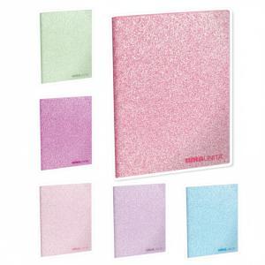 Pastel glitter 50 special maxi quaderni 100 g righe a 12 pezzi