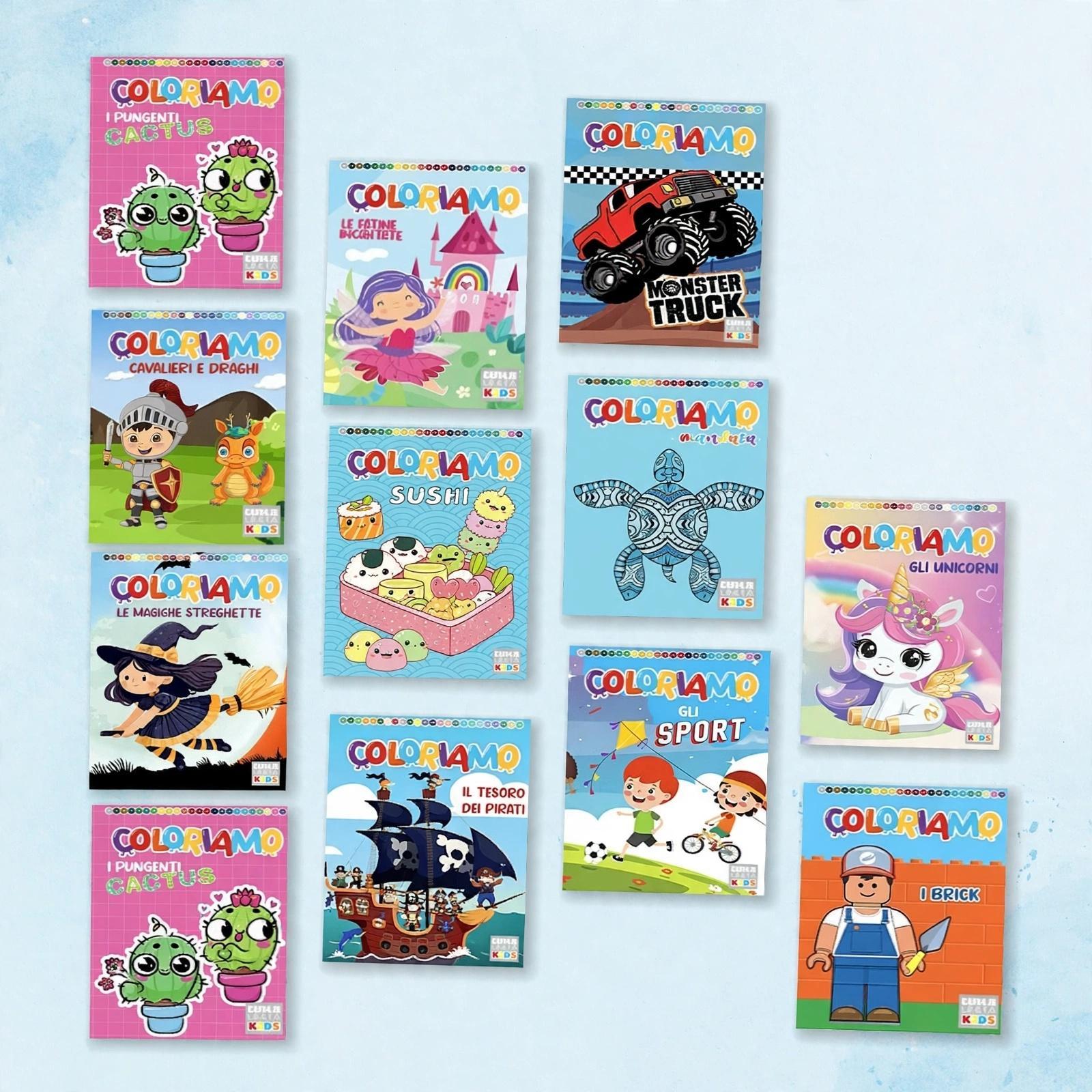 tinta unita tinta unita kids album da colorare 16fg. - 12 pezzi - foto 1 tinta unita tinta unita kids album da colorare 16fg. - 12 pezzi - foto 1