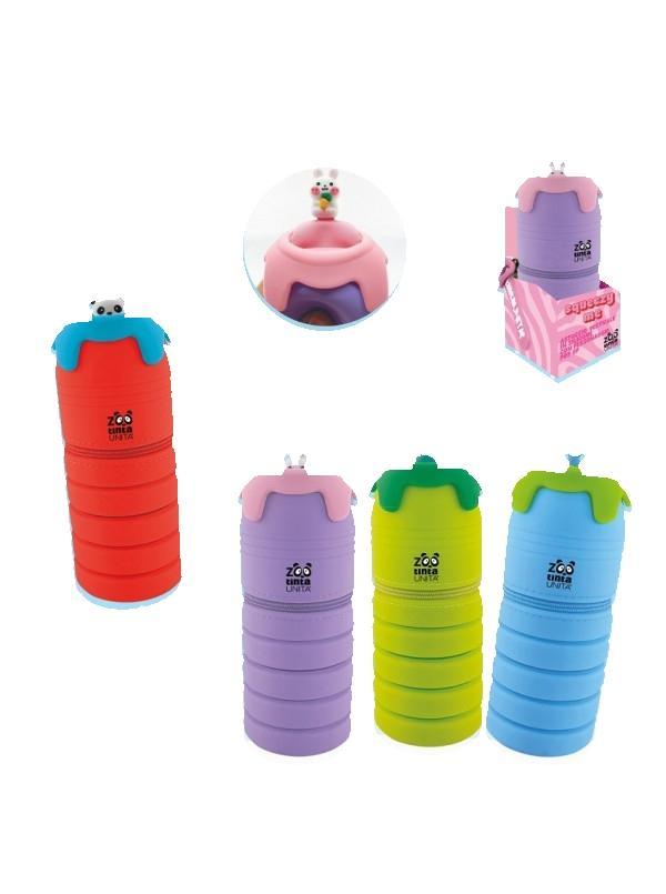tinta unita tinta unita zoo astuccio verticale silicone squeeze me - foto 1