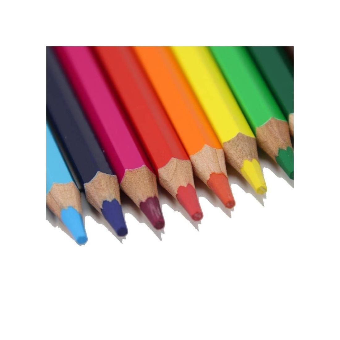 tinta unita tinta unita pastelli da 24 colori mina 4.2 mm - foto 2